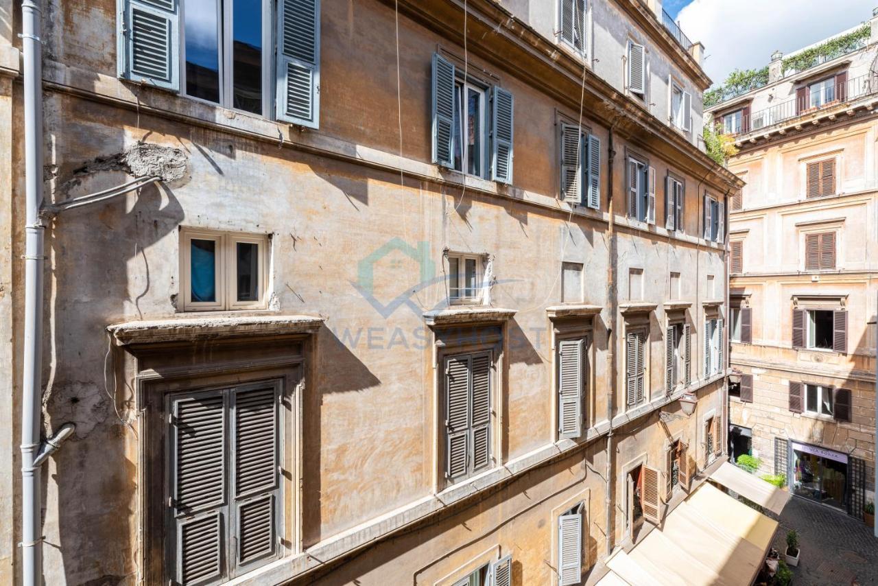 Warm Nest In The Old Building Of Piazza Navona Apartman Róma Kültér fotó